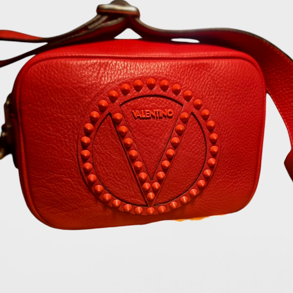 Valentino Red Leather Women's Bag